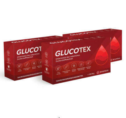 Glucotex Produkt – Nahrungsergänzungsmittel für den Glukosestoffwechsel